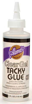 AL62 - Aleene&#39;s Clear Gel Tacky Glue, 4 Oz