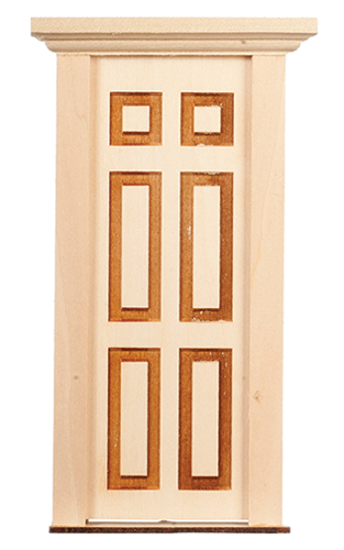 AS457S - Interior Door, 6 Raised Panels/1Sd