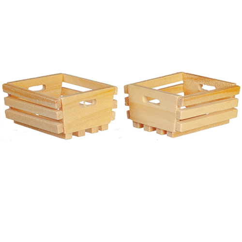 AZB0518 - Wooden Crates/Set/2