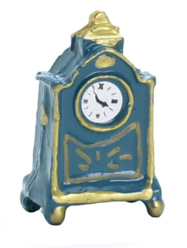 AZB0539 - Royal Blue Mantle Clock