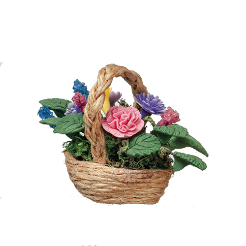 AZB0544 - Pastel Carnations In Basket