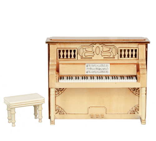 AZB0653 - Upright Piano W/Case