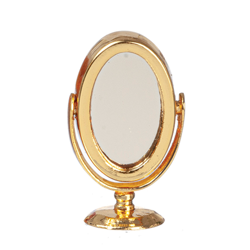 AZB3214 - Sm.Table Mirror/Gold