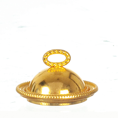 AZB3370 - Covered Tray/Gold