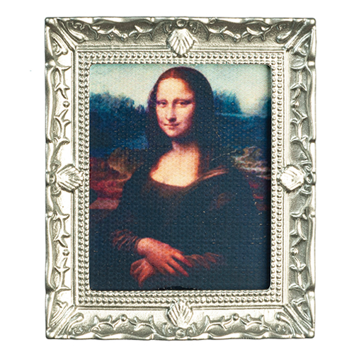 AZB3377S - Mona Lisa/Silver Frame