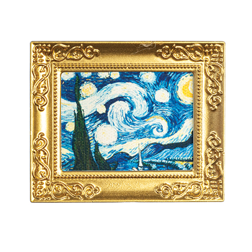 AZB3378G - Starry Night/Van Gogh/Gld