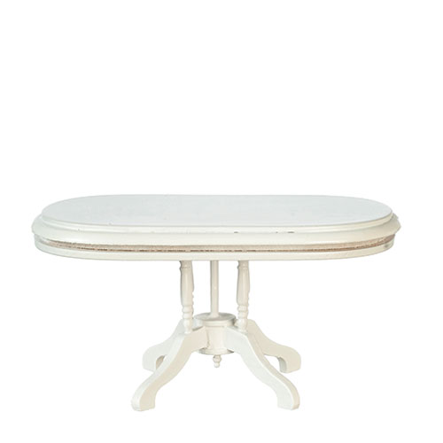 AZD8345 - Oval Dining Room Table/Wh
