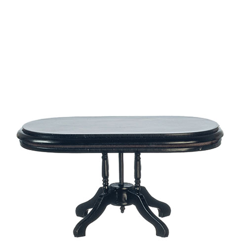 AZD8346 - Oval Dining Room Table/Bk