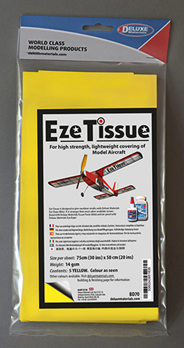 AZDBD70 - Eze Tissue/Yellow/Pack/5