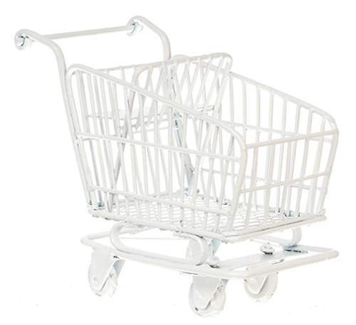 AZEIWF173 - Shopping Cart, White