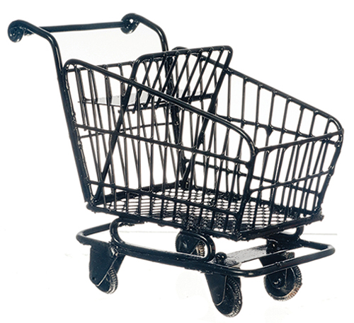 AZEIWF174 - Shopping Cart, Black