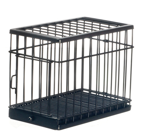 AZEIWF306 - Large Dog Cage, Black