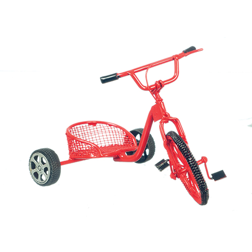 AZEIWF594 - Red Pedal Car