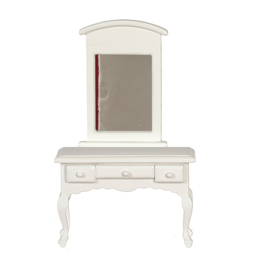 AZEMWF673 - Discontinued: White Vanity With Mirror