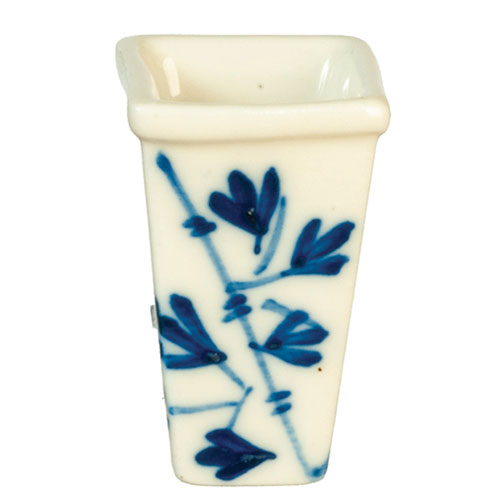 AZG6533 - Blue Delft Sq.Vase