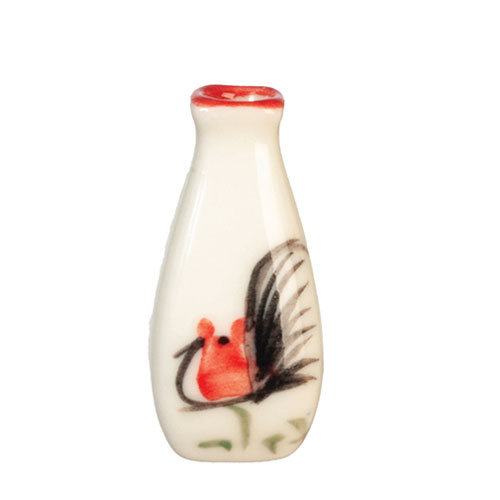AZG6587 - Vase W/Rooster
