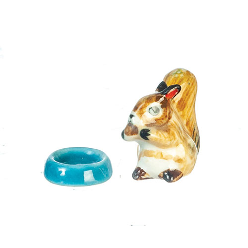 AZG6870 - Squirrel With Bowl