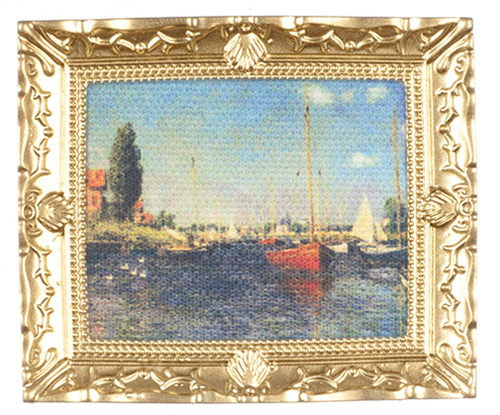 AZG7215 - Monet Painting In Frame