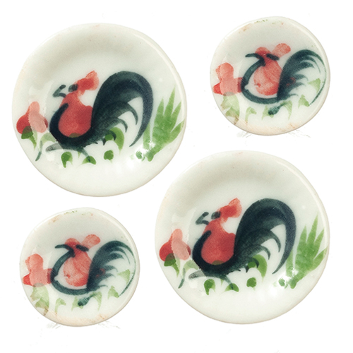 AZG7555 - Ceramic Plates Set, 4 Pieces