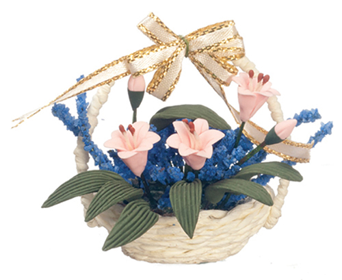AZG7840 - Flowers In Basket
