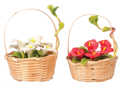 AZG7861 - Hand Made Flower Basket/2