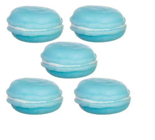AZG8393 - Blue Macarons/5 Pcs