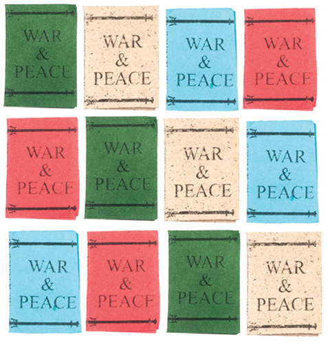 AZG8544 - Large War And Peace, 12Pc