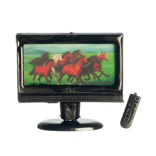 AZG8551 - Television with Remote, 3-D Effect