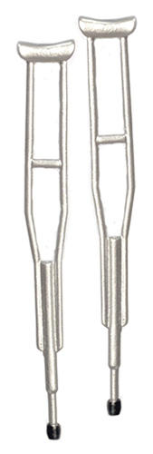 AZG8605 - Aluminum Crutches, 2 Pc Set