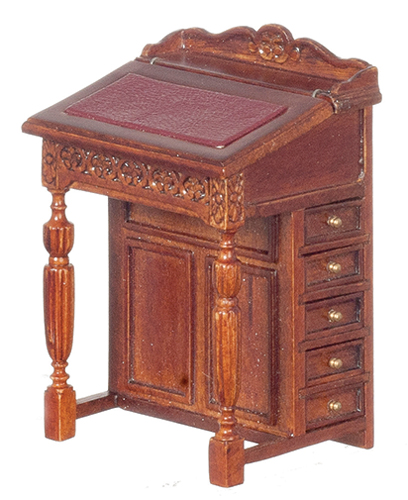 AZJJ05038WN - 18th Century Davenport Desk, Walnut