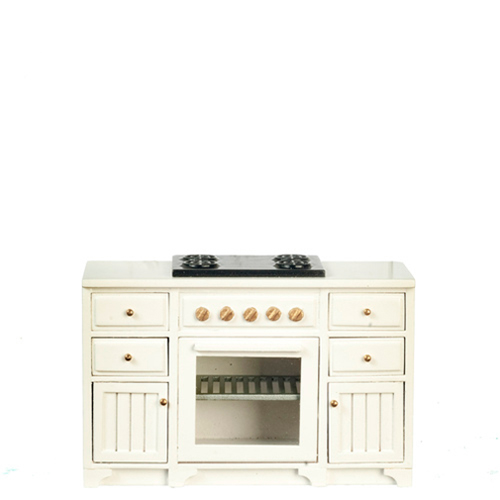 AZJJ09038W - Kitchen Stove/White