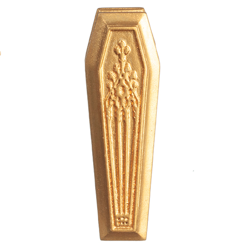 AZJYS09900G - 1/2In Coffin Gold