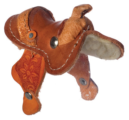 AZM0026 - Discontinued: Western Leather Saddle