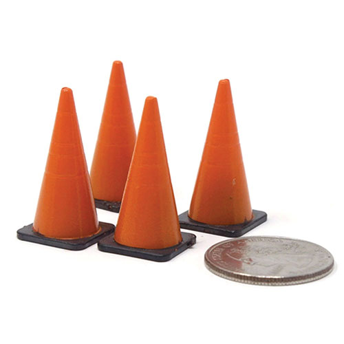 AZMM0005 - 1:24 Mini Traffic Cones/4