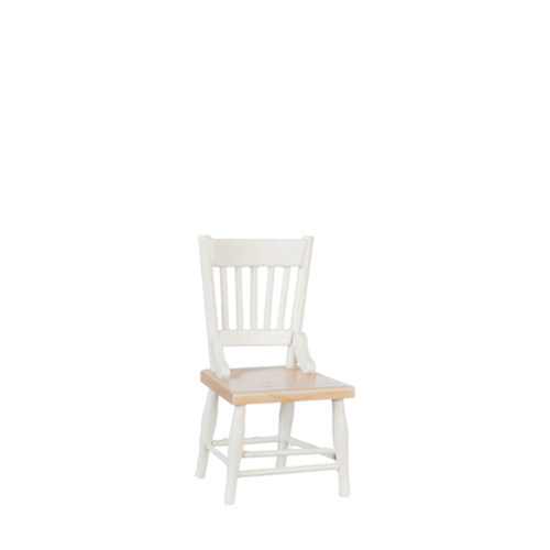 AZT2681 - Rs Chair With Turned Leg, Wh/Oa