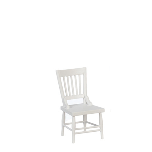 AZT2684 - Rs Chair With Turned Leg, White