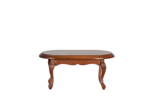 AZT3084 - Oval Coffee Table, Mahogany