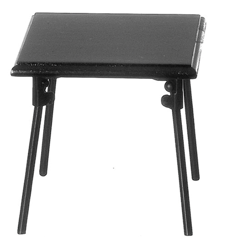 AZT4248 - Folding Table, Black