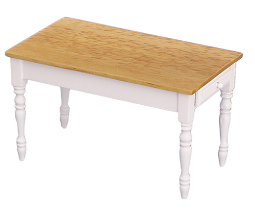 AZT5048 - Kitchen Table, Oak/White/Cb