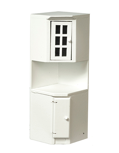 AZT5442 - Corner Cabinet, White