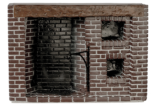 AZYM0244 - Colonial Walk-In Fireplace