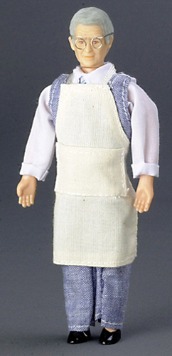 AZ00072 - Shopkeeper Doll With Outfit