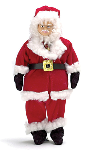 AZ00074 - Santa Doll With Outfit
