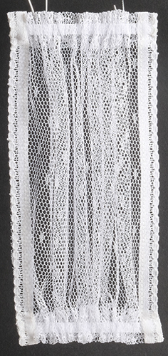 BB54602 - ..Door Panel Curtain: White, Long