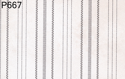 BH667 - Prepasted Wallpaper, 3 Pieces: Black Stripes/Parch