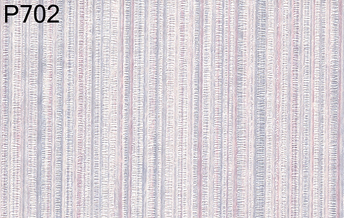 BH702 - Prepasted Wallpaper, 3 Pieces: Blue/Gray Rib