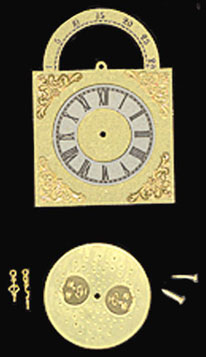 BLD152 - Grandfather Clock Face with Hands