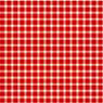 BPHGG102 - 1/2In Scale Wallpaper, 6pc: Gingham, Red