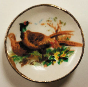BYBCDD007S - Small Pheasant Plate