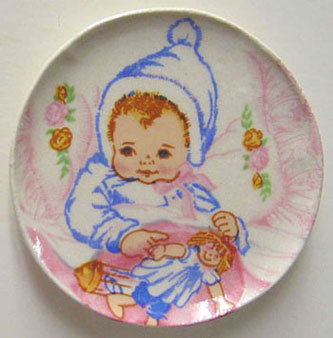 BYBCDD406 - Baby Girl Platter